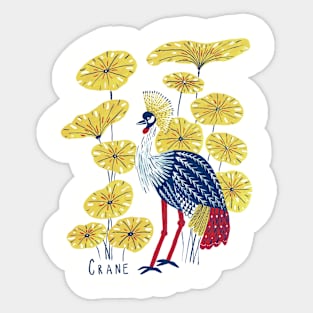 Crane Sticker